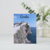 Carte Postale Cliff in Dubrovnik Croatia (Debout devant)