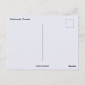 Carte Postale Cliff in Dubrovnik Croatia (Dos)