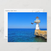 Carte Postale Cliffdive en Negril, Jamaïque (Devant / Derrière)