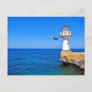 Carte Postale Cliffdive en Negril, Jamaïque