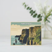 Carte Postale Cliffs of Moher (Debout devant)