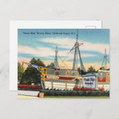 Carte Postale Cliffwood, Plage, New Jersey (Devant / Derrière)