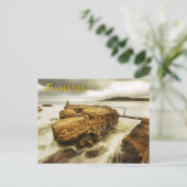 Carte Postale Clifton Beach, Tasmanie, Australie (Debout devant)