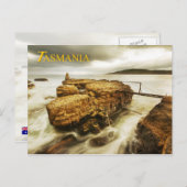 Carte Postale Clifton Beach, Tasmanie, Australie (Devant / Derrière)