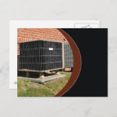 Carte Postale climatiseur (Devant / Derrière)