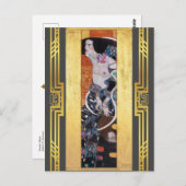 Carte Postale Climt Restored Judith II Salome Art nouveau (Devant / Derrière)