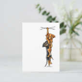 Carte Postale Clingy Dachshunds (Debout devant)