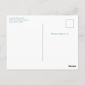 Carte Postale Clinique d'imagerie dentaire de la dentisterie (Dos)