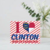 Carte Postale Clinton, Caroline du Nord (Debout devant)