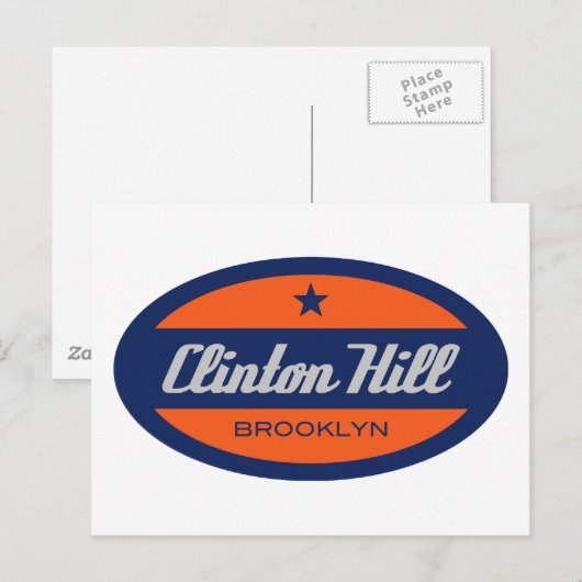 Carte Postale Clinton Hill (Devant / Derrière)