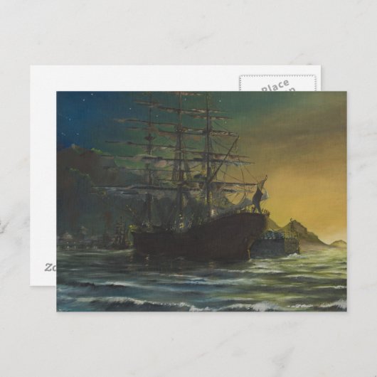 Carte Postale Clipper (Devant / Derrière)