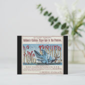 Carte Postale Clipper King Fisher voile  (Debout devant)