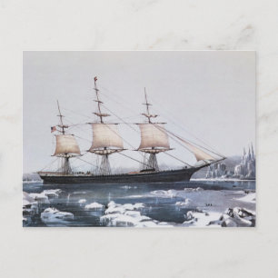 Carte Postale Clipper Ship "Red Jacket"
