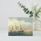 Carte Postale Clipper Ship The Helen Pembroke 1870 (Debout devant)
