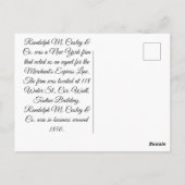 Carte Postale Clipper Shooting Star en navigation (Dos)