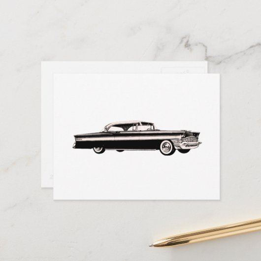 Carte Postale Clipper standard 1956 (Devant/Arrière en situation)