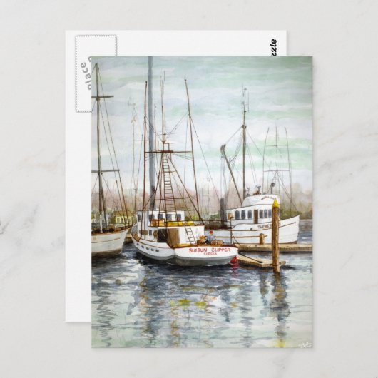 Carte Postale Clipper Suisun (Devant / Derrière)