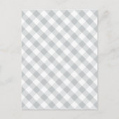 Carte Postale Cliquez sur Personnaliser pour modifier Gris en co (Devant)