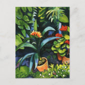 Carte Postale Clivia et Geraniums August Macke (Devant)