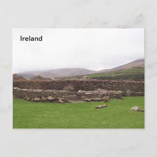 Carte Postale clochan, Risac, Kerry, Irlande (Devant)