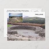 Carte Postale Clochans, Riasc, Kerry, Irlande (Devant / Derrière)