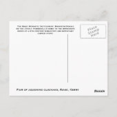 Carte Postale Clochans, Riasc, Kerry, Irlande (Dos)