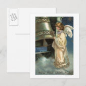 Carte Postale Cloche Angel Striking avec Majet (Devant / Derrière)