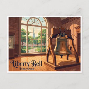 Carte Postale Cloche de la Liberté Philadelphie Pennsylvanie