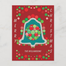 Cloche de Noël / Fêtes personnalisable et modifiab
