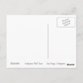 Carte Postale Clocher de Californie (Dos)