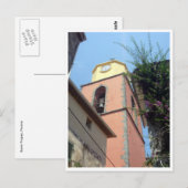 Carte Postale clocher saint tropez (Devant / Derrière)