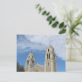 Carte postale - Clochers d'église à Petaluma (Debout devant)