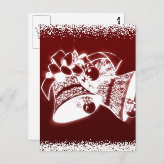 Carte Postale cloches (Devant / Derrière)