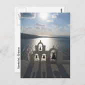 Carte Postale Cloches à Oia (Devant / Derrière)