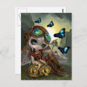 Carte postale "Clockwork Dragonling" (Devant / Derrière)