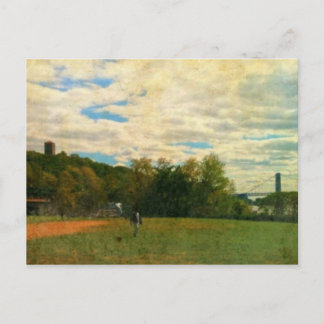 Carte Postale Cloîtres et George Washington Bridge