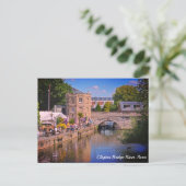 Carte Postale Clopton Bridge River Avon Stratford Sur Avon (Debout devant)