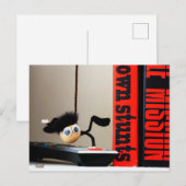 Carte Postale Close-up de "Mission Impossible" Fubby (Devant / Derrière)