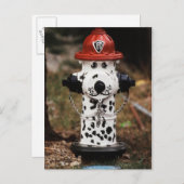 Carte Postale Close-up of Fire Hydrant (Devant / Derrière)