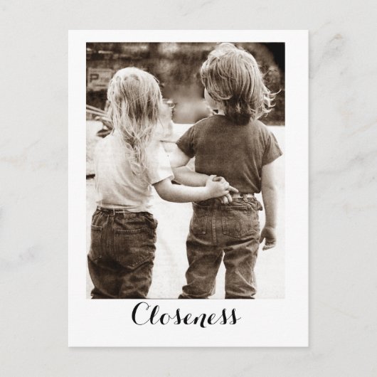 Carte Postale Closeness (Devant)