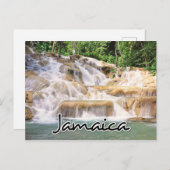 Carte Postale Closeup de Jamaica Dunn's River Falls (Devant / Derrière)