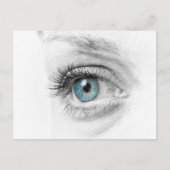 Carte Postale Closeuse oculaire humain (Devant)