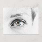 Carte Postale Closeuse oculaire humain (Devant)