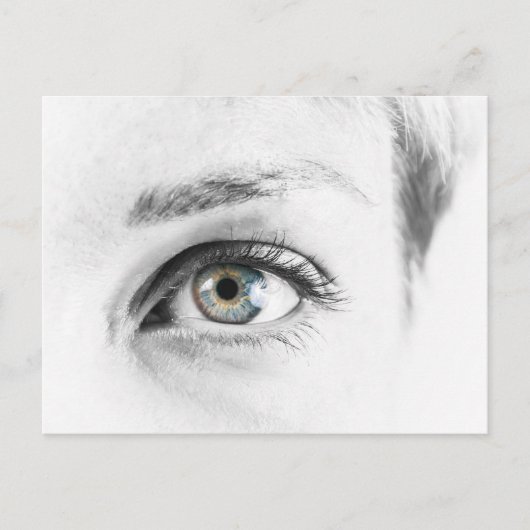 Carte Postale Closeuse oculaire humain (Devant)