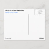 Carte Postale Clostridium Botulinum postcard (Dos)