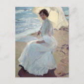 Carte Postale Clotilde sur la plage - Joaquín Sorolla (Devant)