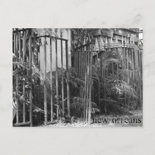 Carte Postale Clôture (Devant)