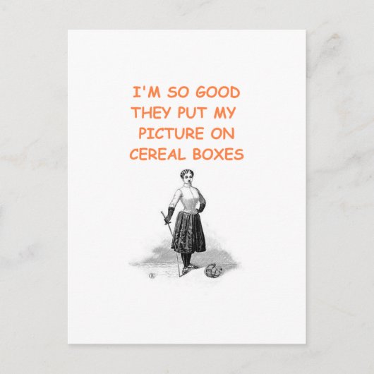 Carte Postale clôture (Devant)