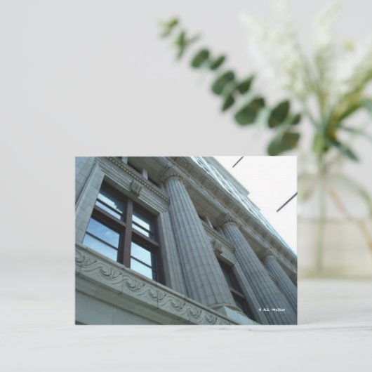 Carte Postale Clôture de colonne (Debout devant)