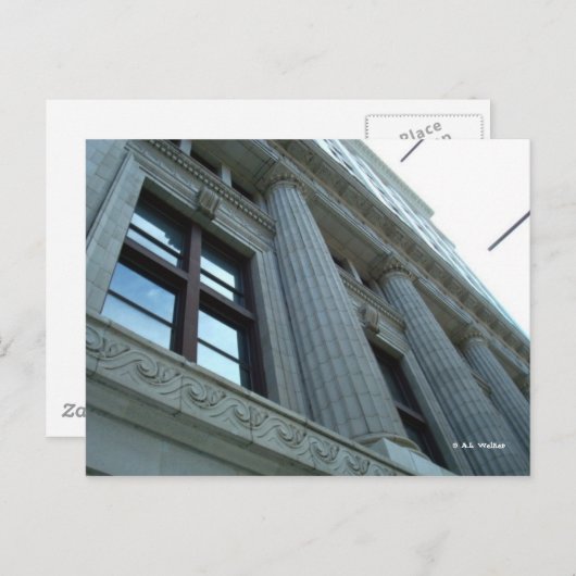 Carte Postale Clôture de colonne (Devant / Derrière)